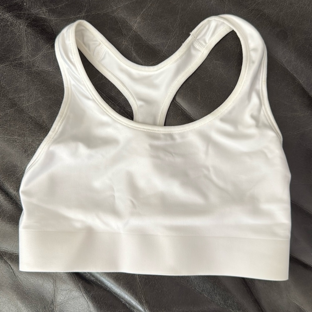 Champion Women's Classic White Sports Bra